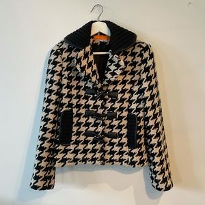 Cynthia Steffe Houndstooth Coat
